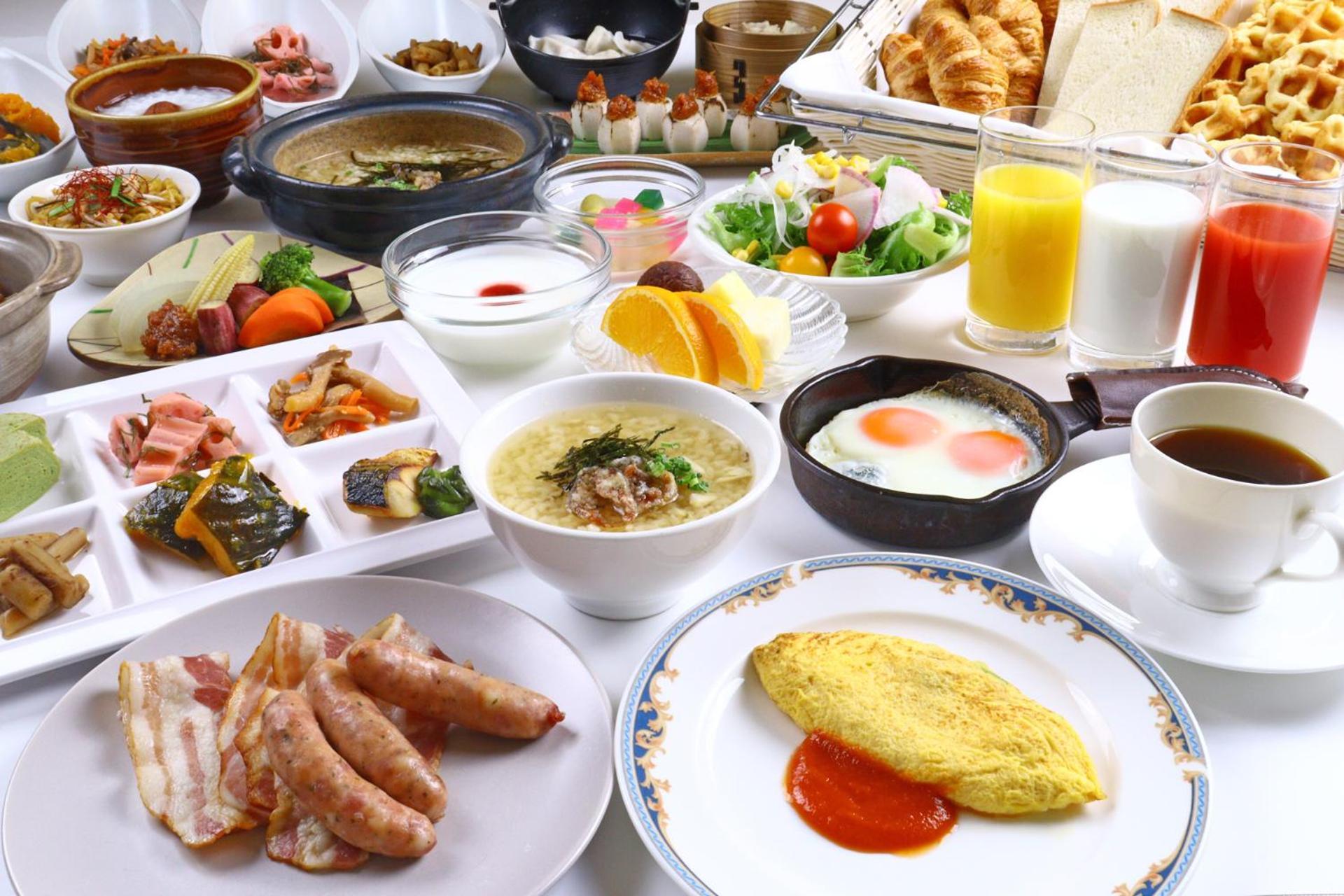 Miyako Hotel Gifu Nagaragawa Экстерьер фото A Japanese breakfast